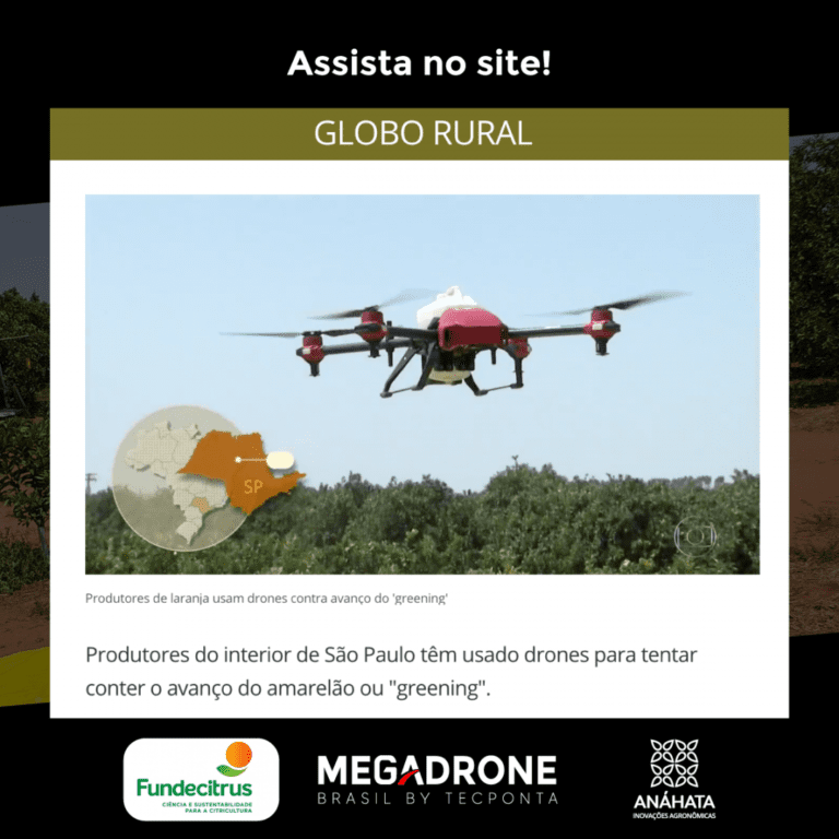 drone xag p30 no globo rural