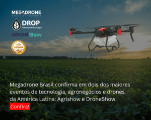 Megadrone confirma presença na DroneShow e Agrishow