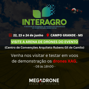 Megadrone Brasil na 3ª edição da Interagro