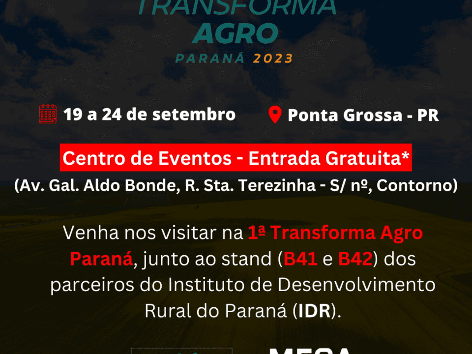 Megadrone no Transforma Agro PR em Ponta Grossa - PR