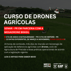 Curso de Drones Agrícolas SENAR e Megadrone Brasil
